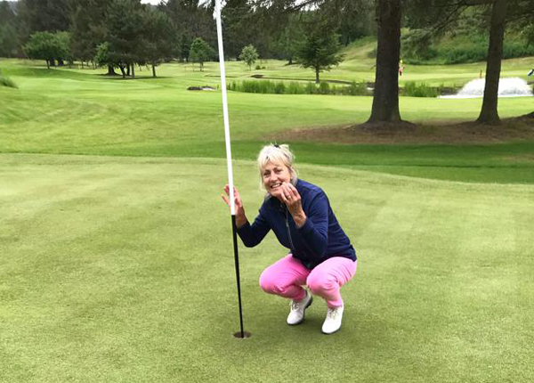 Hole In One For Lesley Cruickshank