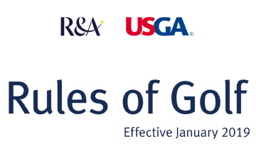 R&A - The New Rules of Golf effective from 1st January 2019