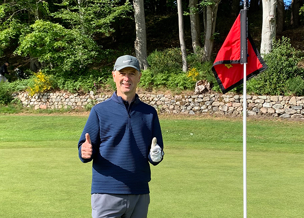 Hole In One For Alistair McDougall
