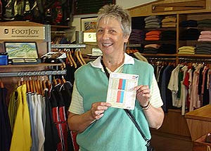 Hole in One for Joan Mair